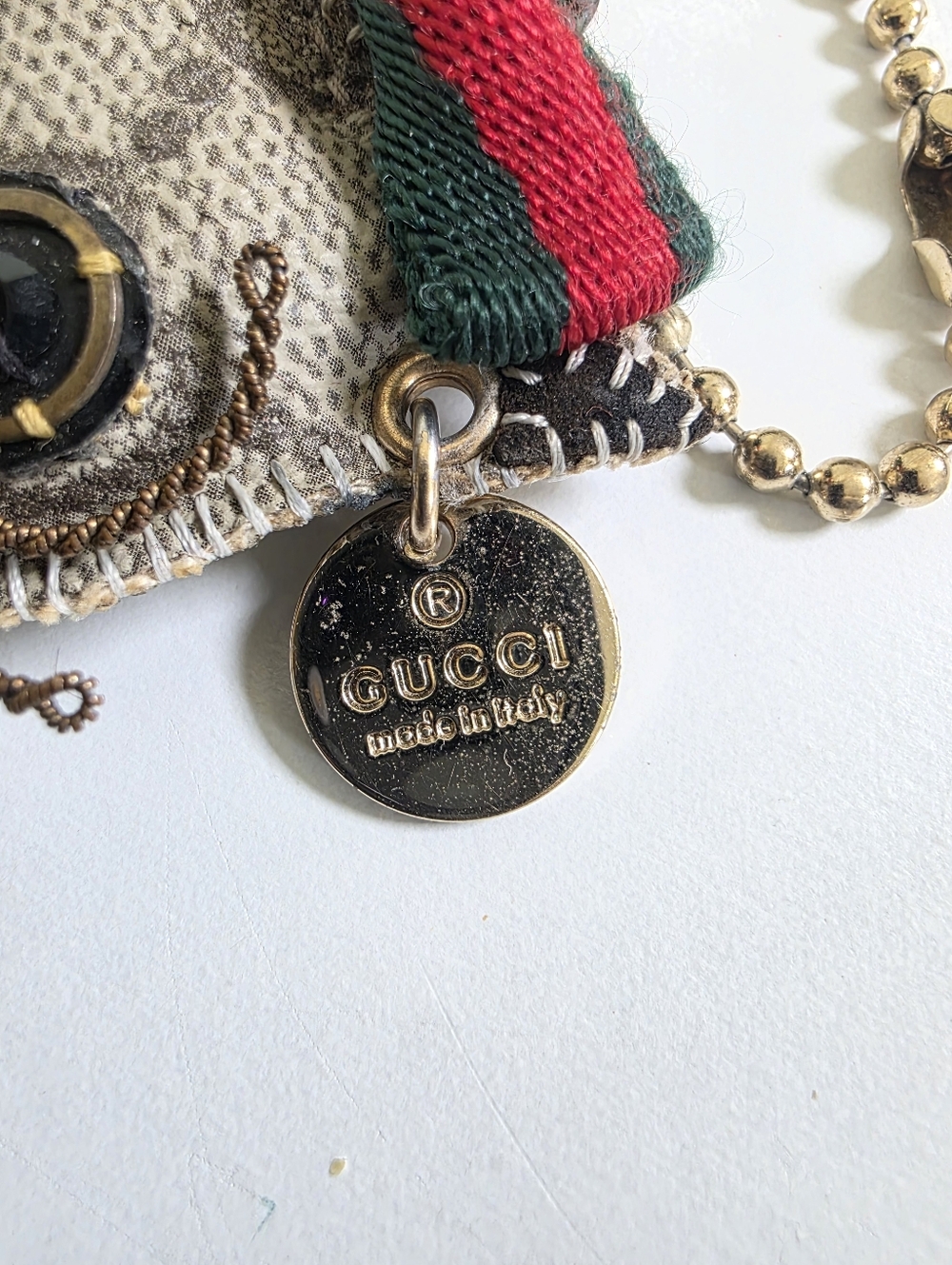 Auth Gucci Sherry Line Cat Charm - Picture 3 of 5
